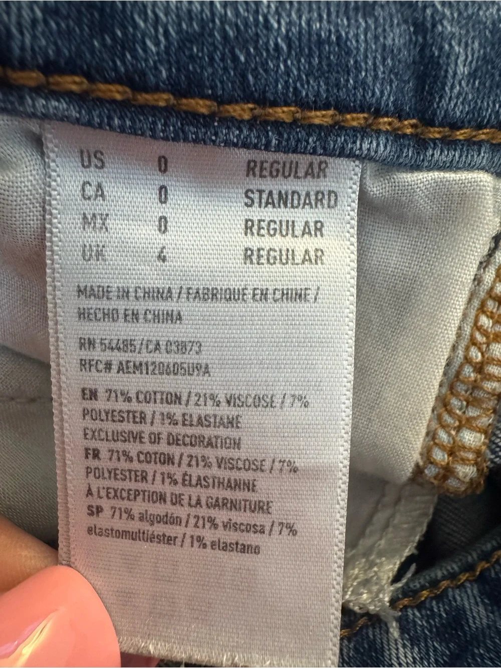 American Eagle Distressed Skinny Jeans